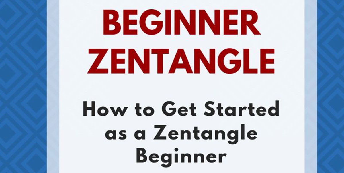 Zentangle Primer Pack Vol 1 - Beginner Zentangle Set - Retail / Single