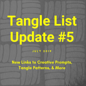 Tangle List Tangle Patterns