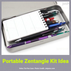 Portable Zentangle Kit Idea
