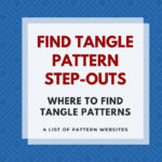 tangle pattern step-outs